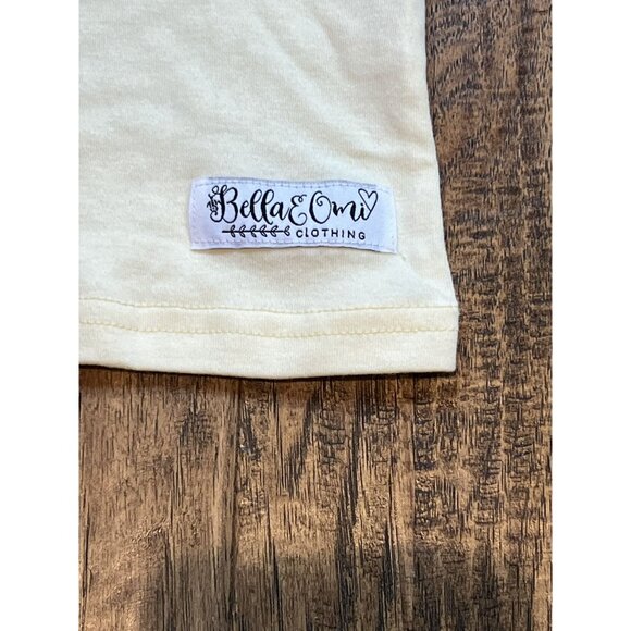 Bella & Omi Ivory Ruffle Top sz 4 - Picture 6 of 6